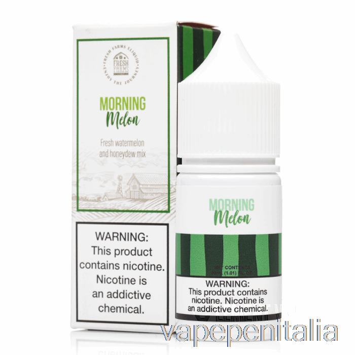 Vape Italia Mattina Melone - Sali Freschi Di Fattoria - 30ml 35mg